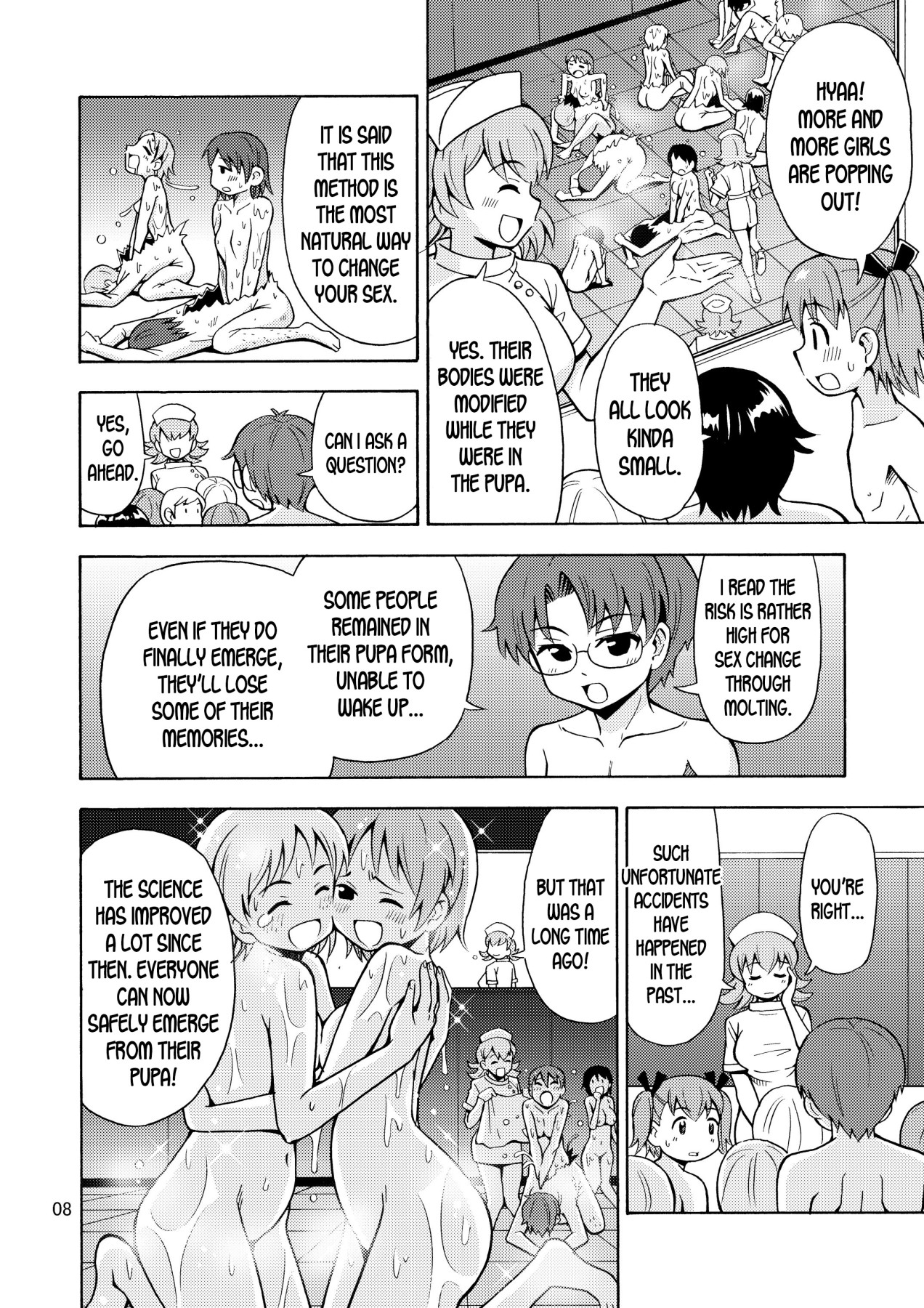 Hentai Manga Comic-We're Gonna Be Girls!-Read-9